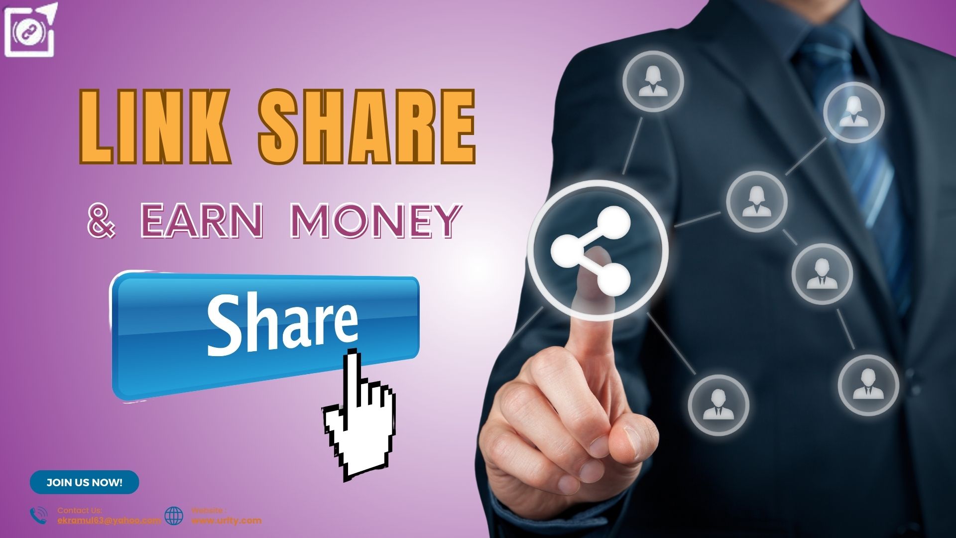 link share & earn money